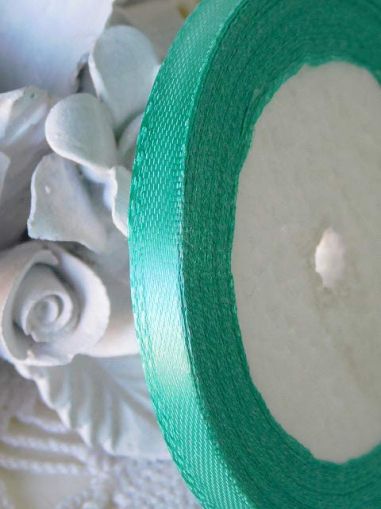 Панделка Сатен - Тюркоаз - 20 м. №54