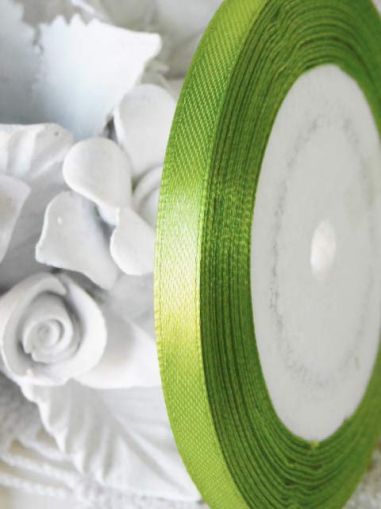 Панделка Сатен - Зелено - 20 м.№95