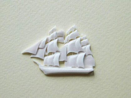 Платноход - 3,30 х 2,50 см