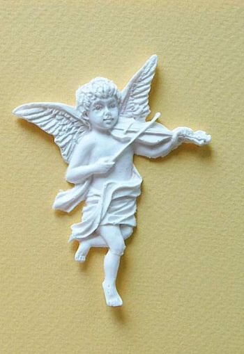 Ангелче с цигулка  - 7,00 х 6,00 см