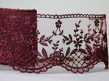 Дантела - Бордо - 1м.