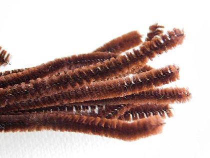 Пухкава тел - Кафяво - 10 бр.