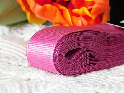 Панделка рипс - Маджента - 10м №24