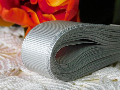 Панделка рипс - Оловно сиво - 10 м №44
