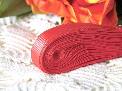 Панделка рипс - Розов домат - 10 м №48