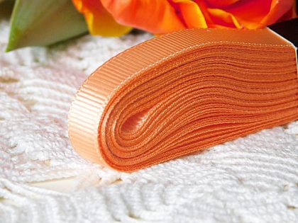 Панделка рипс - Праскова - 10 м. №29