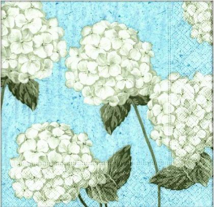 Салфетка White Hydrangea