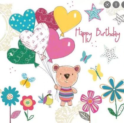 Салфетка Lovely happy birthday 021601