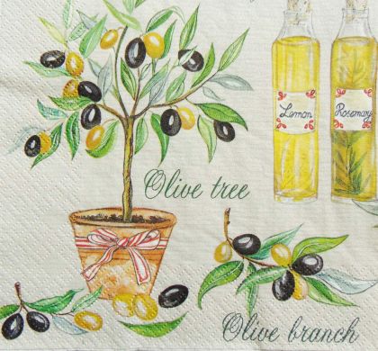 Салфетка Aromatic Olive Olis 023101