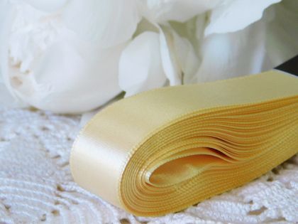 Панделка сатен - Мед и мляко - 10м. №83