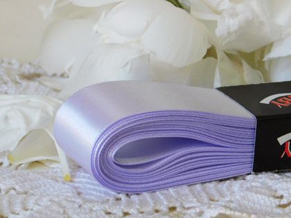 Панделка сатен - Бледо лилаво - 10м. №31