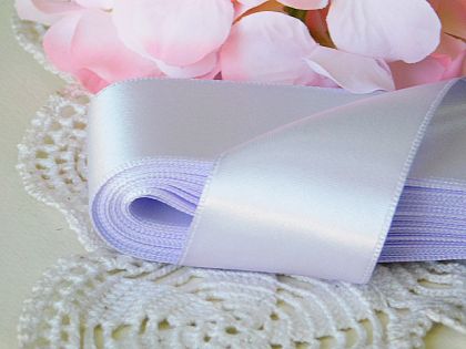 Панделка сатен -  Бледо лилаво - 10м. №31