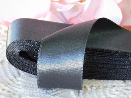 Панделка сатен - Графит сиво - 10м. №59