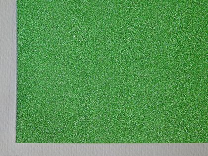 Брокатен картон - Светло зелено