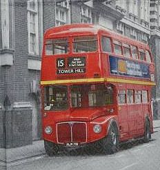 Салфетка Red Bus