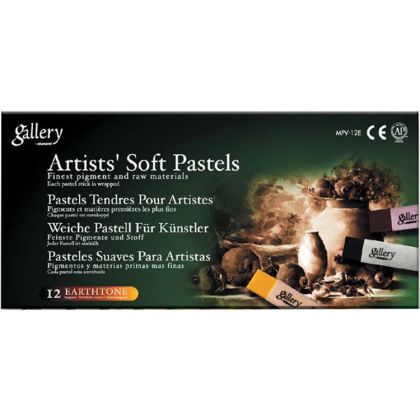Сухи пастели EARTH Tones - 12 цвята