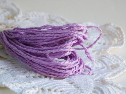 Хартиен шнур - Лилаво - 20 м.