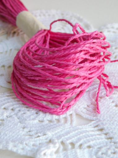 Хартиен шнур - Циклама - 20 м.