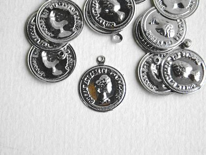 Висулка - Паричка сребро - 50 бр.