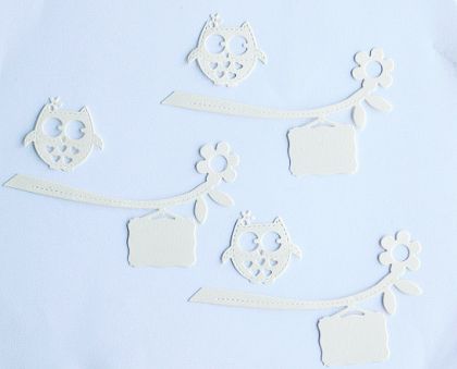 Бухал на клонче -  6 елемента