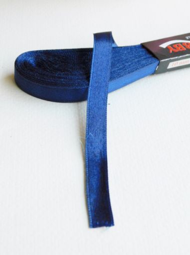 Панделка сатен - Нощно синьо - 10 м. №97