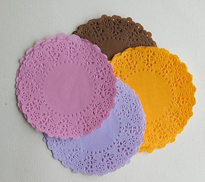 Хартиени дантели - Микс (средни) - 20 бр.