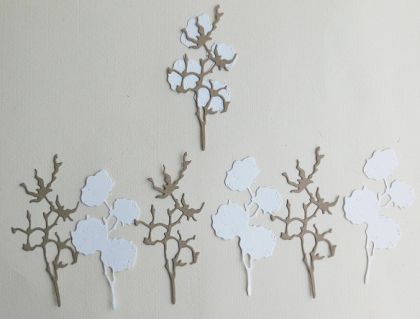 Памук клонки - 8 елемента