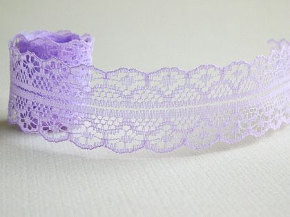 Дантела - Люляк лилаво - 1м.