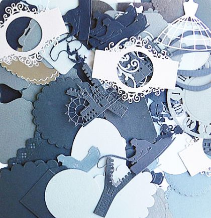 Микс елементи - Черно - 50 бр.