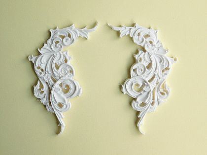 Орнаменти Симетрични - 2 бр. - 8,00 х  5,00 см