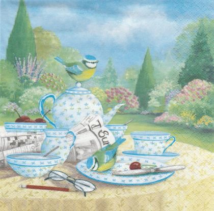 Салфетка Blue Tits at Sunday Morning