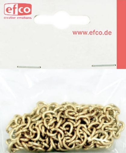 Верижка плетка „Анкер“ - Златист - 1м.