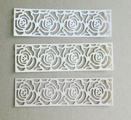 Дантела Рози  - 3 бр