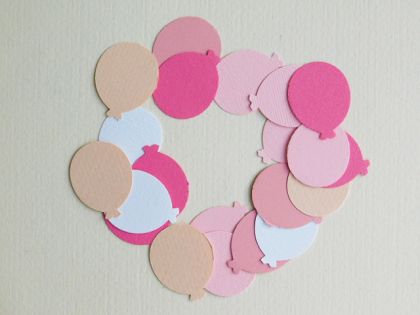 Микс балони Розово - 20 бр