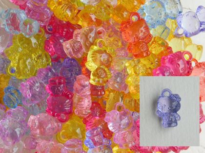 Hello Kitty - Прозрачни Микс - 12 бр