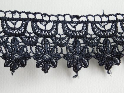 Дантела - Черно - 1м.