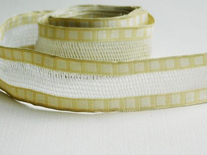 Панделка - Бежово с мрежа - 2 м.