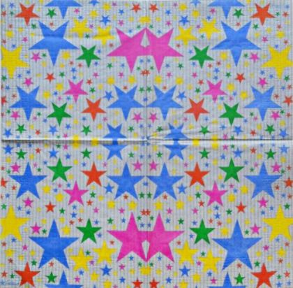 Пакет Салфетки - Shining Stars silver