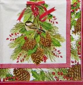 Пакет Салфетки Holly and Pine 007108