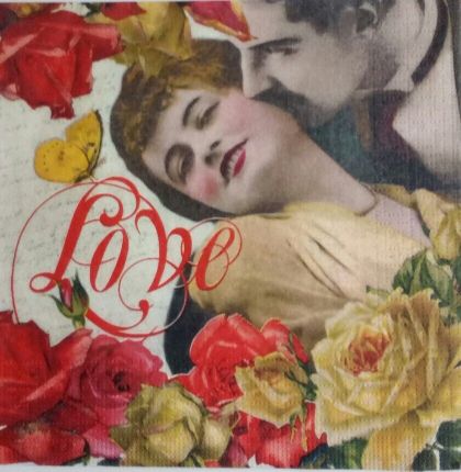Салфетка Vintage Kiss