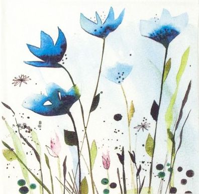 Салфетка Aquarell Cornflower 1332528