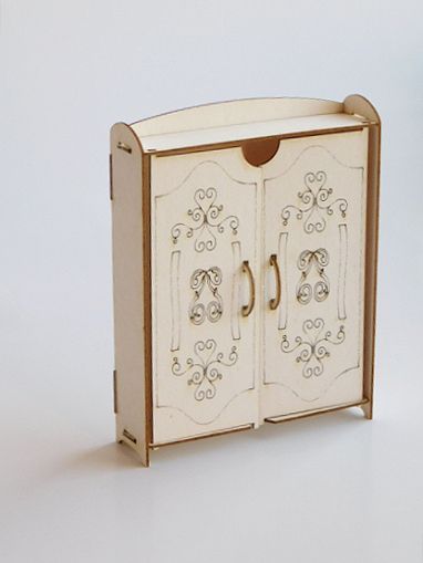 3D елементи за миниатюра - Гардероб 