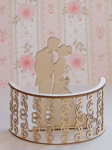 Елементи за експлодираща кутия - Балкон с младоженци