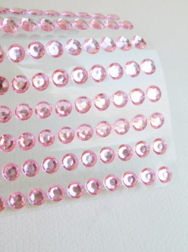 Камъчета - Розово - 120 бр.