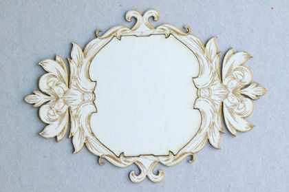 Рамка - Гравирани орнаменти - 1 бр.