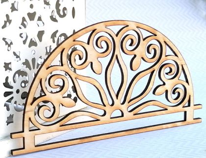 Основа за макраме - 14,00 х7,50 см