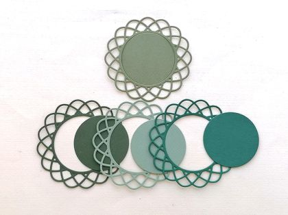 Рамки с основа -  8 елемента