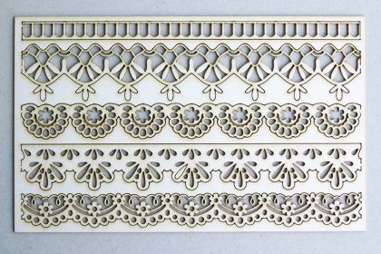 Бордюри Дантела - 5 бр.