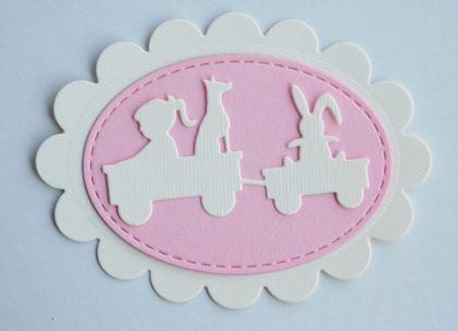 Рамка Детство мое - За момиче - 3 елемента