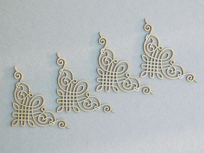 Ъгли - 5,00 х 5,00 см - 4 бр. 